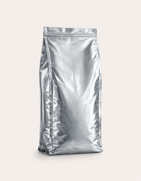 Bolsa metalizada de café tostado Finca Monte Azul
